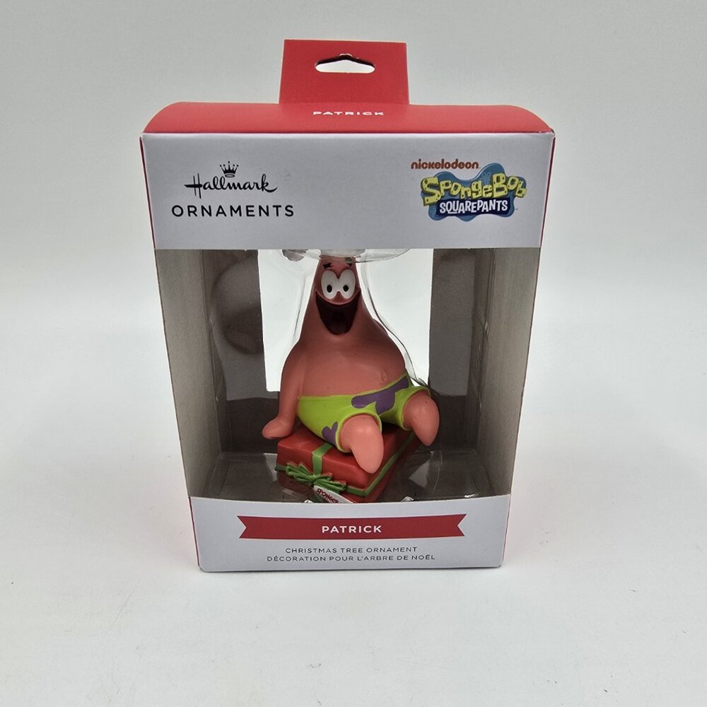 Hallmark Nickelodeon SpongeBob Squarepants Patrick Christmas Tree Ornament